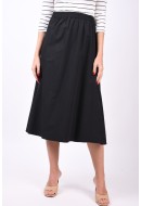 Fusta Pieces Pcpolly Black